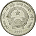 Münze, Vietnam, SOCIALIST REPUBLIC, 500 Dông, 2003, Vantaa, SS+, Nickel Clad