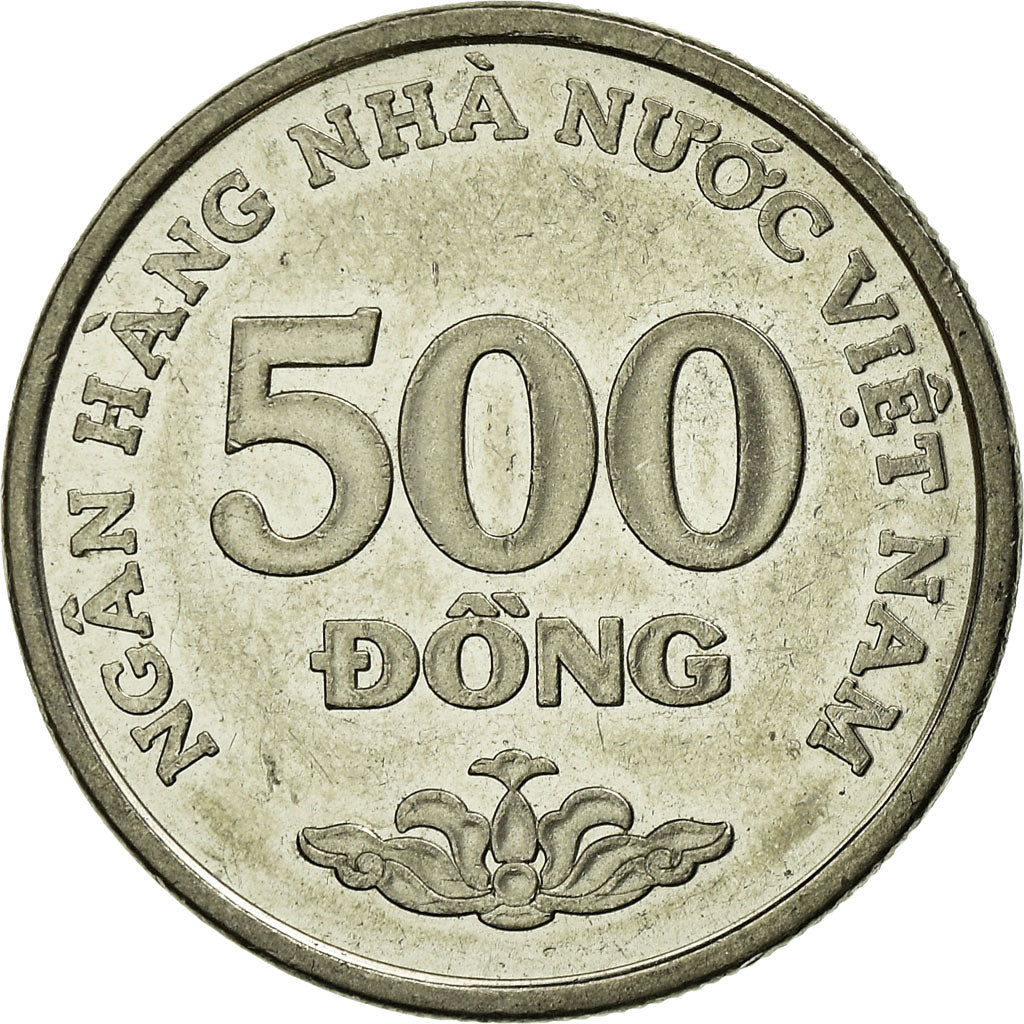 Coin, Vietnam, SOCIALIST REPUBLIC, 500 Dông, 2003, Vantaa, AU(50-53), Nickel