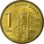 Moneta, Serbia, Dinar, 2008, EF(40-45), Mosiądz niklowy, KM:39