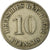 Moneda, ALEMANIA - IMPERIO, Wilhelm II, 10 Pfennig, 1912, Berlin, MBC, Cobre -