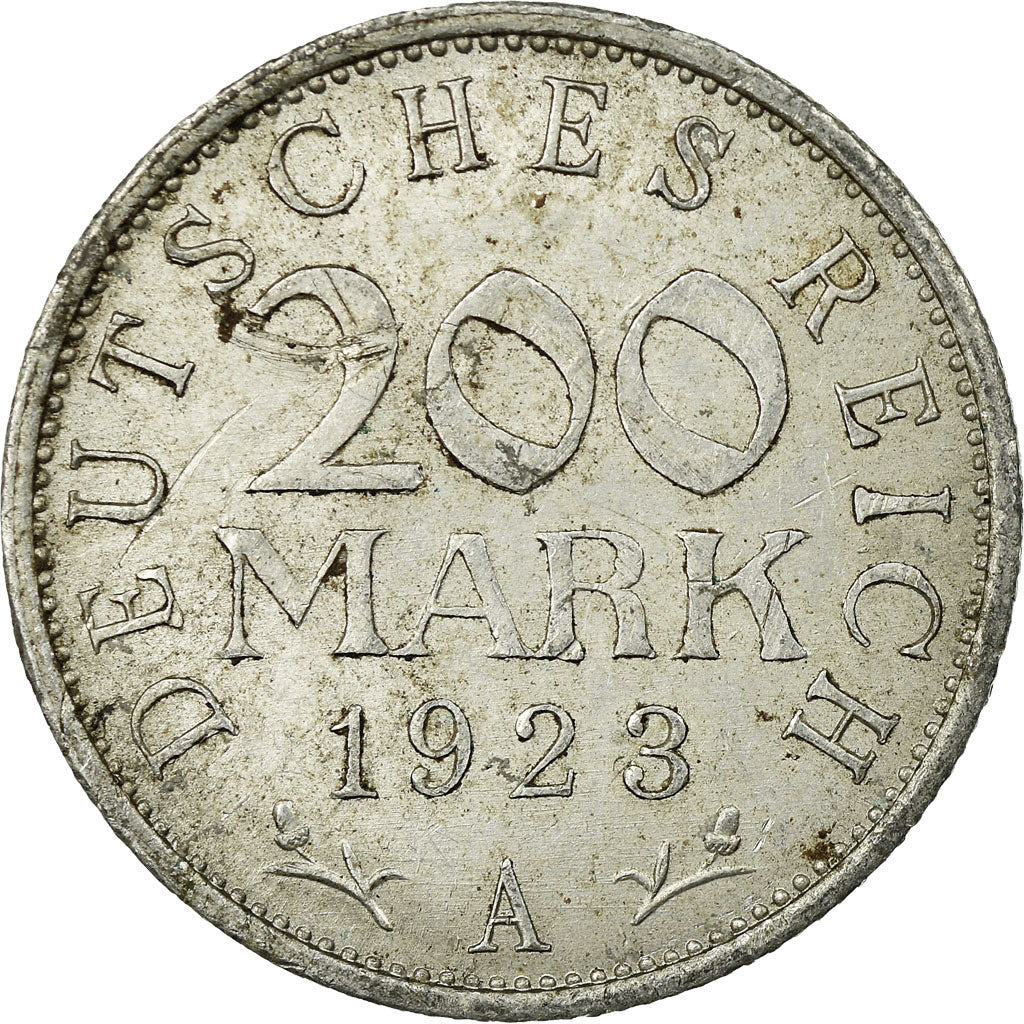Monnaie, Allemagne, République de Weimar, 200 Mark, 1923, Berlin, TB+