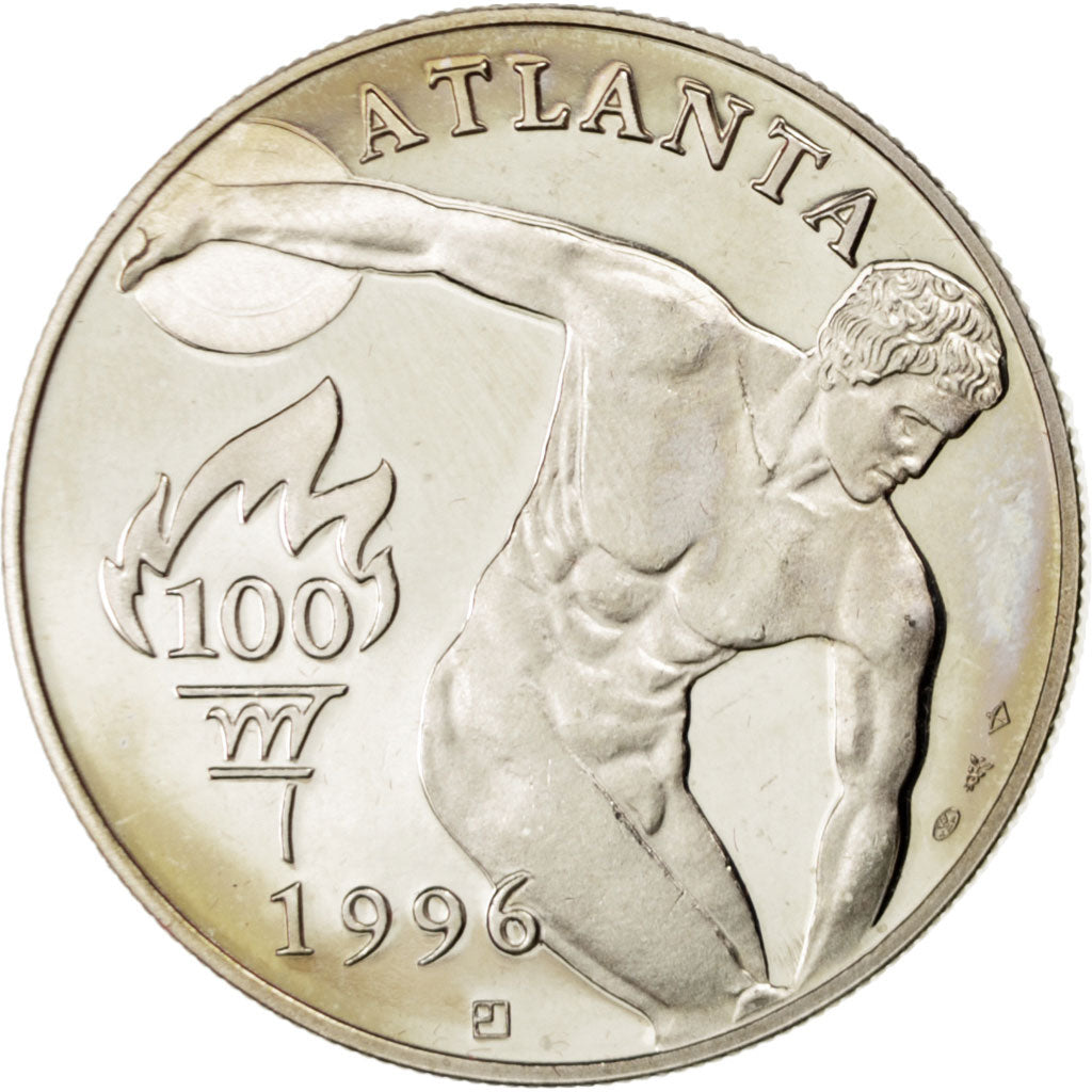 France, Medal, French Fifth Republic, Sports & leisure, 1996, Jimenez