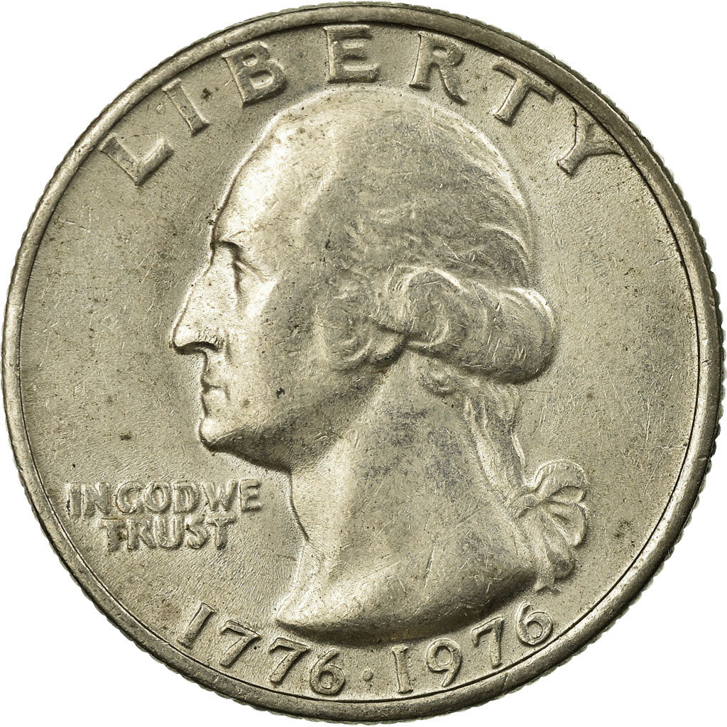 Coin, United States, Washington Quarter, Quarter, 1976, U.S. Mint, Philadelphia