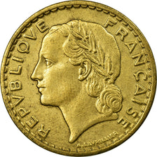 Munten, Frankrijk, Lavrillier, 5 Francs, 1940, Paris, FR+, Aluminum-Bronze