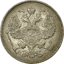 Monnaie, Russie, Nicholas II, 20 Kopeks, 1914, Saint-Petersburg, TTB, Argent