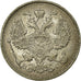 Monnaie, Russie, Nicholas II, 20 Kopeks, 1914, Saint-Petersburg, TTB, Argent