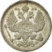 Coin, Russia, Nicholas II, 20 Kopeks, 1912, Saint-Petersburg, EF(40-45), Silver