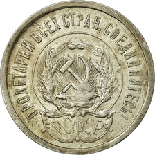 Coin, Russia, 20 Kopeks, 1923, Saint-Petersburg, EF(40-45), Silver, KM:82