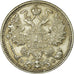 Monnaie, Russie, Nicholas II, 15 Kopeks, 1916, Saint-Petersburg, TTB, Argent