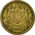 Moneta, Monaco, Louis II, 2 Francs, 1943, Poissy, MB+, Bronzo-alluminio, KM:121