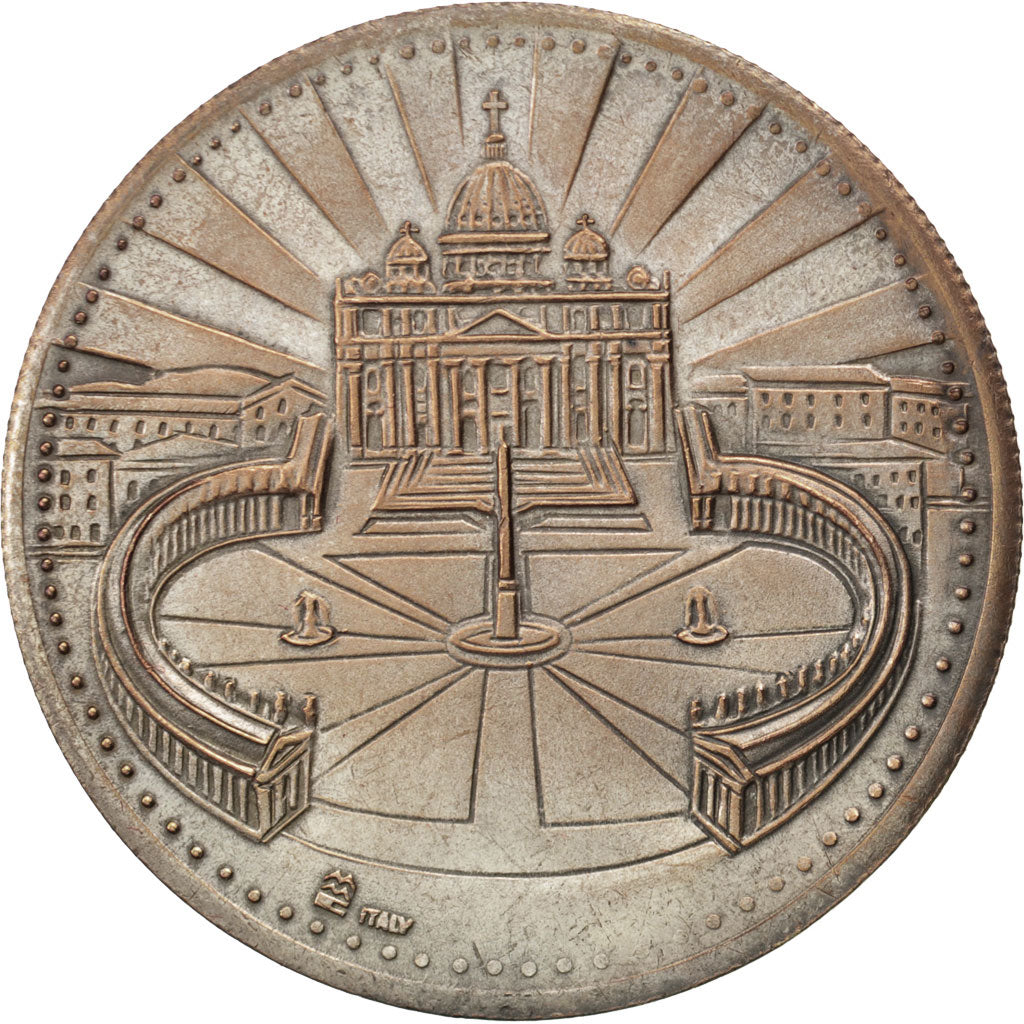 Vatican, Religions & beliefs, Medal, AU(50-53), Copper, 35, 16.00
