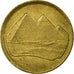 Coin, Egypt, 5 Piastres, 1984/AH1404, EF(40-45), Aluminum-Bronze, KM:555.2