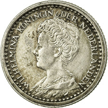 Coin, Netherlands, Wilhelmina I, 10 Cents, 1918, EF(40-45), Silver, KM:145