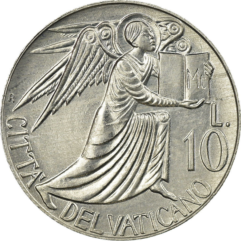 Monnaie, Cité du Vatican, John Paul II, 10 Lire, 1985, Roma, FDC, Aluminium