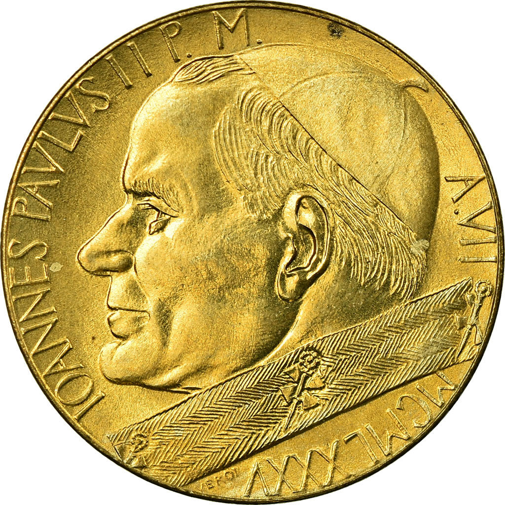 Coin, VATICAN CITY, John Paul II, 20 Lire, 1985, Roma, MS(65-70)