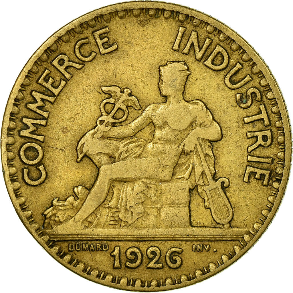 Münze, Frankreich, Chambre de commerce, 2 Francs, 1926, Paris, S+