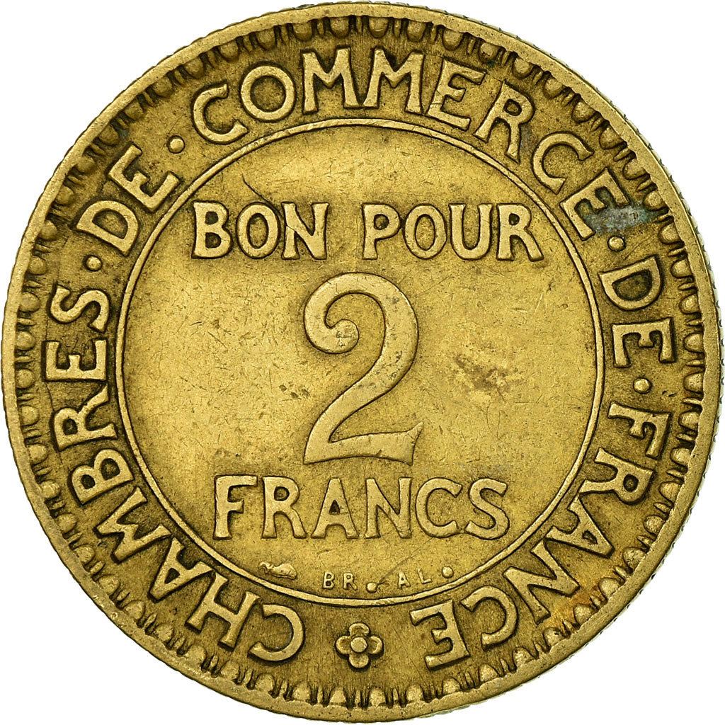 Münze, Frankreich, Chambre de commerce, 2 Francs, 1926, Paris, S+