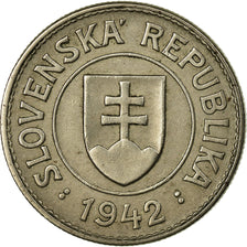 Coin, Slovakia, Koruna, 1942, AU(55-58), Copper-nickel, KM:6