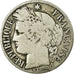 Coin, France, Cérès, Franc, 1871, Paris, VF(20-25), Silver, KM:822.1