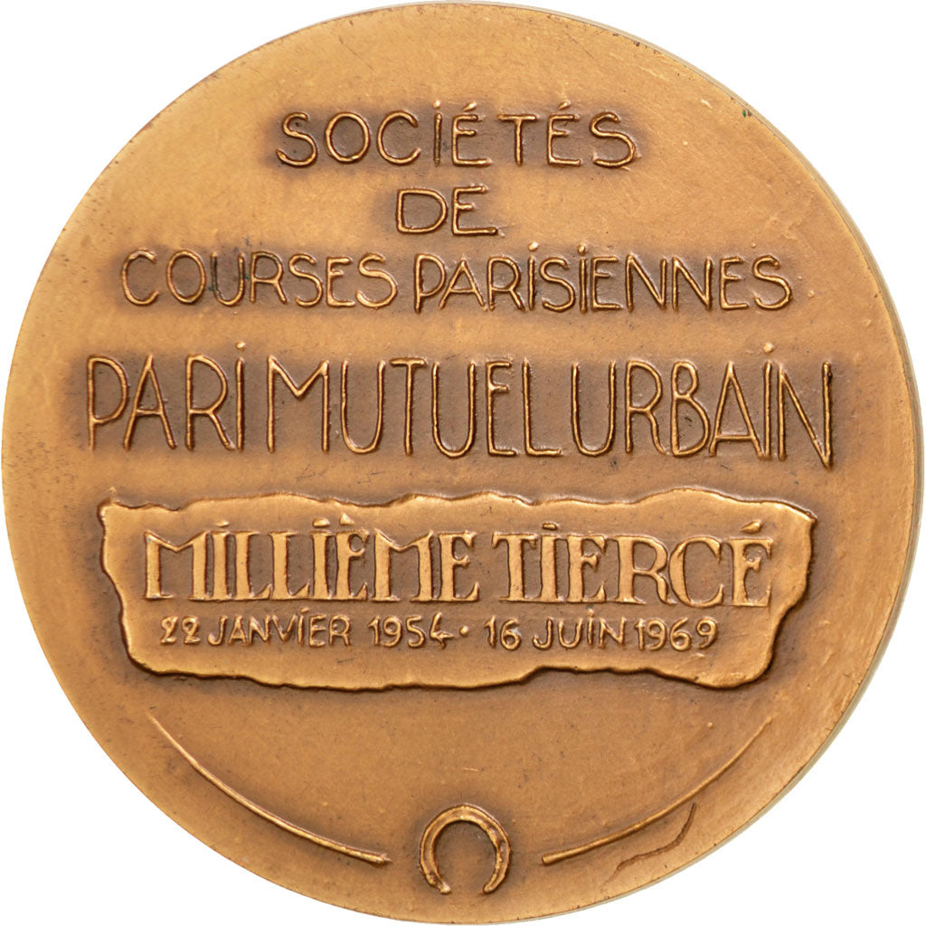 France, Medal, French Fifth Republic, Sports & leisure, AU(50-53), Bronze
