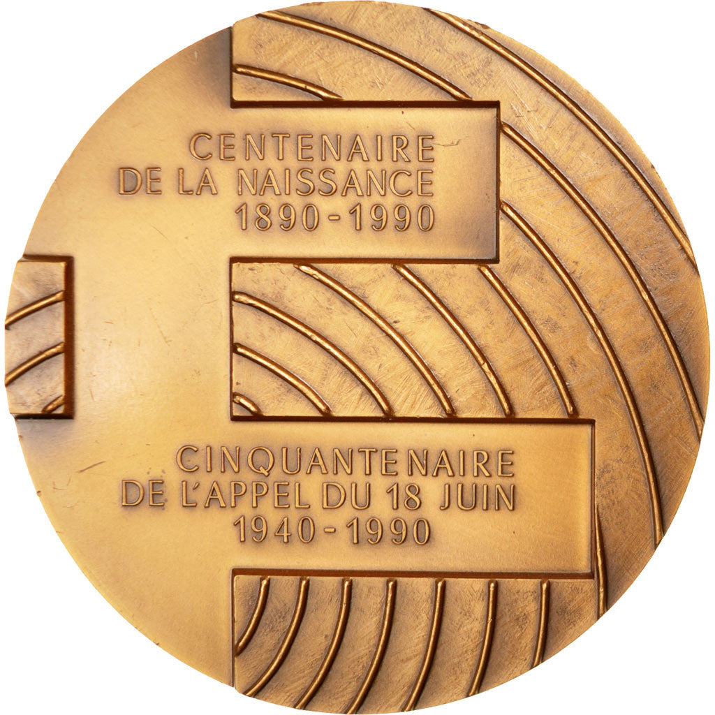 France, Medal, French Fifth Republic, History, MS(60-62), Bronze