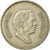 Monnaie, Jordan, Hussein, 100 Fils, Dirham, 1989/AH1409, TTB, Copper-nickel