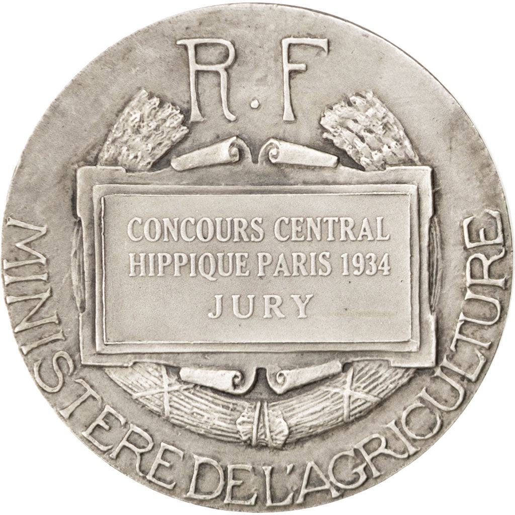 FRANCE, Sports & leisure, French Third Republic, Medal, AU(55-58), Silver, 41,..