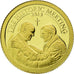 Coin, Palau, Dollar, 2013, The historic meeting, MS(65-70), Gold