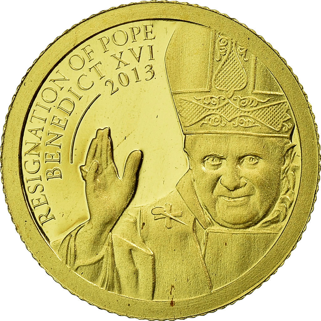 Monnaie, Îles Cook, Dollar, 2013, FDC, Or