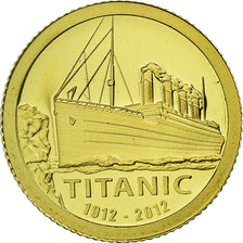 Coin, Cook Islands, Elizabeth II, Dollar, 2012, CIT, MS(65-70), Gold, KM:1375