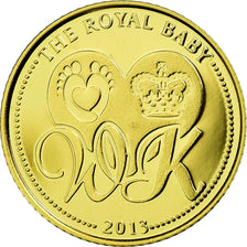 Coin, Seychelles, 25 Rupees, 2013, British Royal Mint, MS(65-70), Gold, KM:134