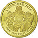 Moneta, Samoa, 5 Dollars, 2013, MS(65-70), Złoto, KM:246