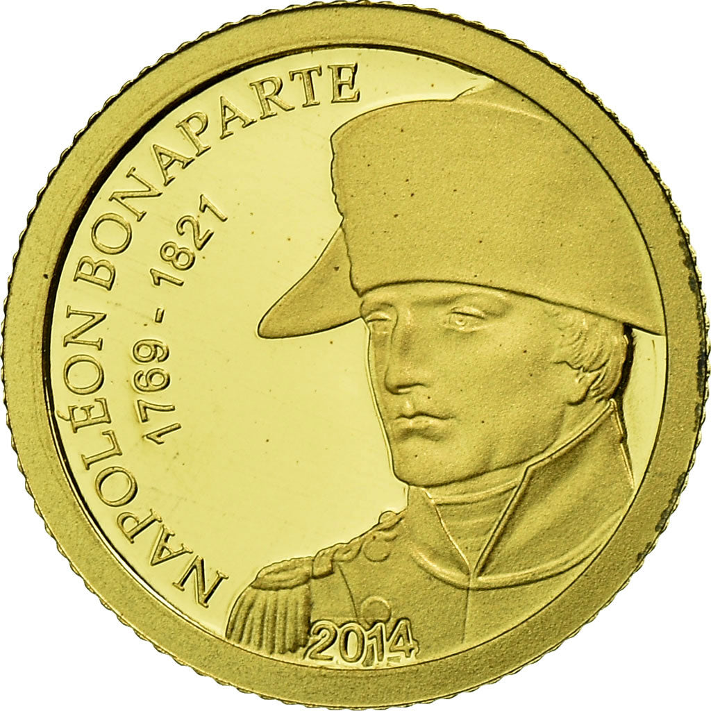 Monnaie, Gabon, 1000 Francs, 2014, FDC, Or