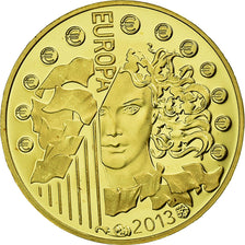 France, 5 Euro, 2013, MS(65-70), Gold, Gadoury:EU599