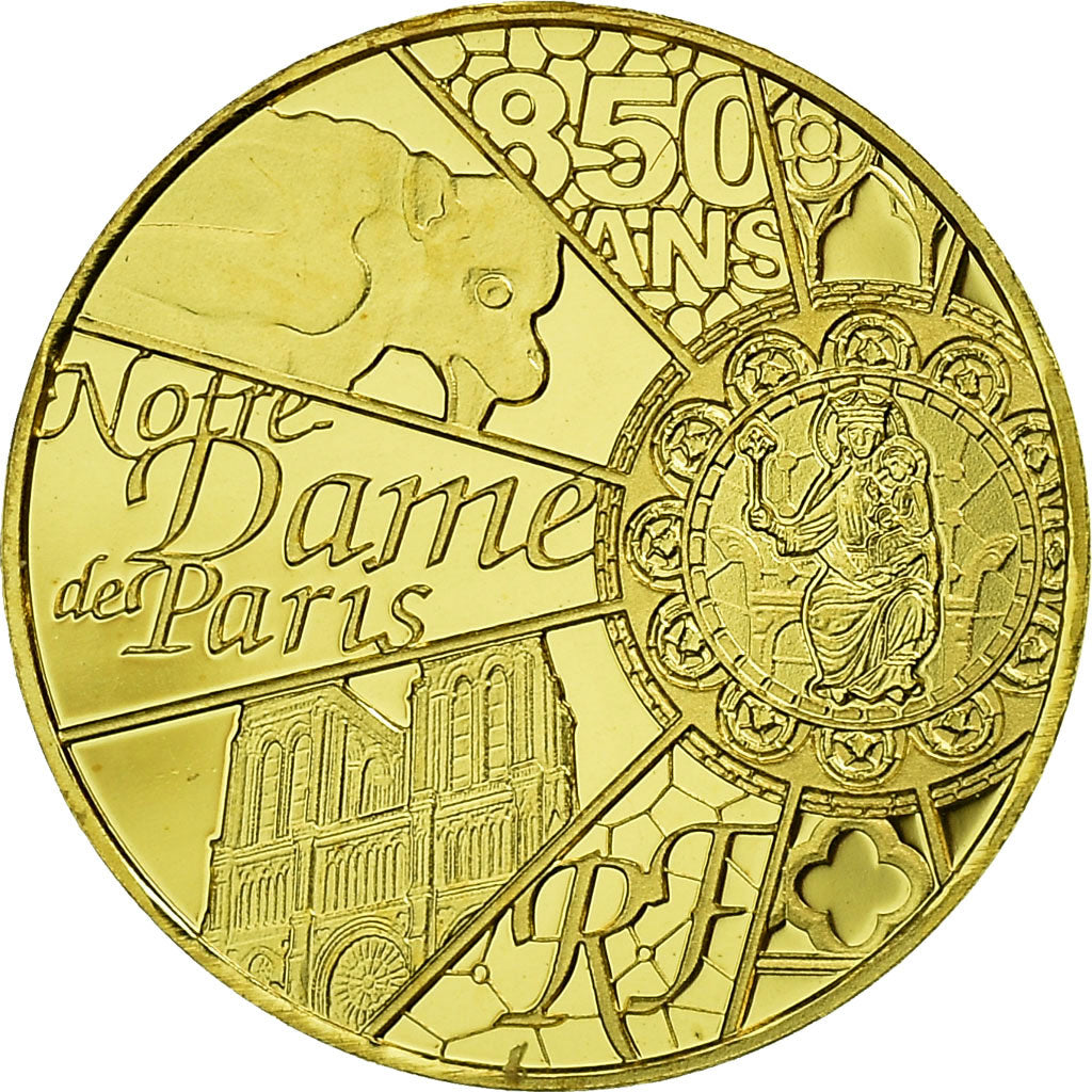 France, 5 Euro, 2013, MS(65-70), Gold, Gadoury:EU599