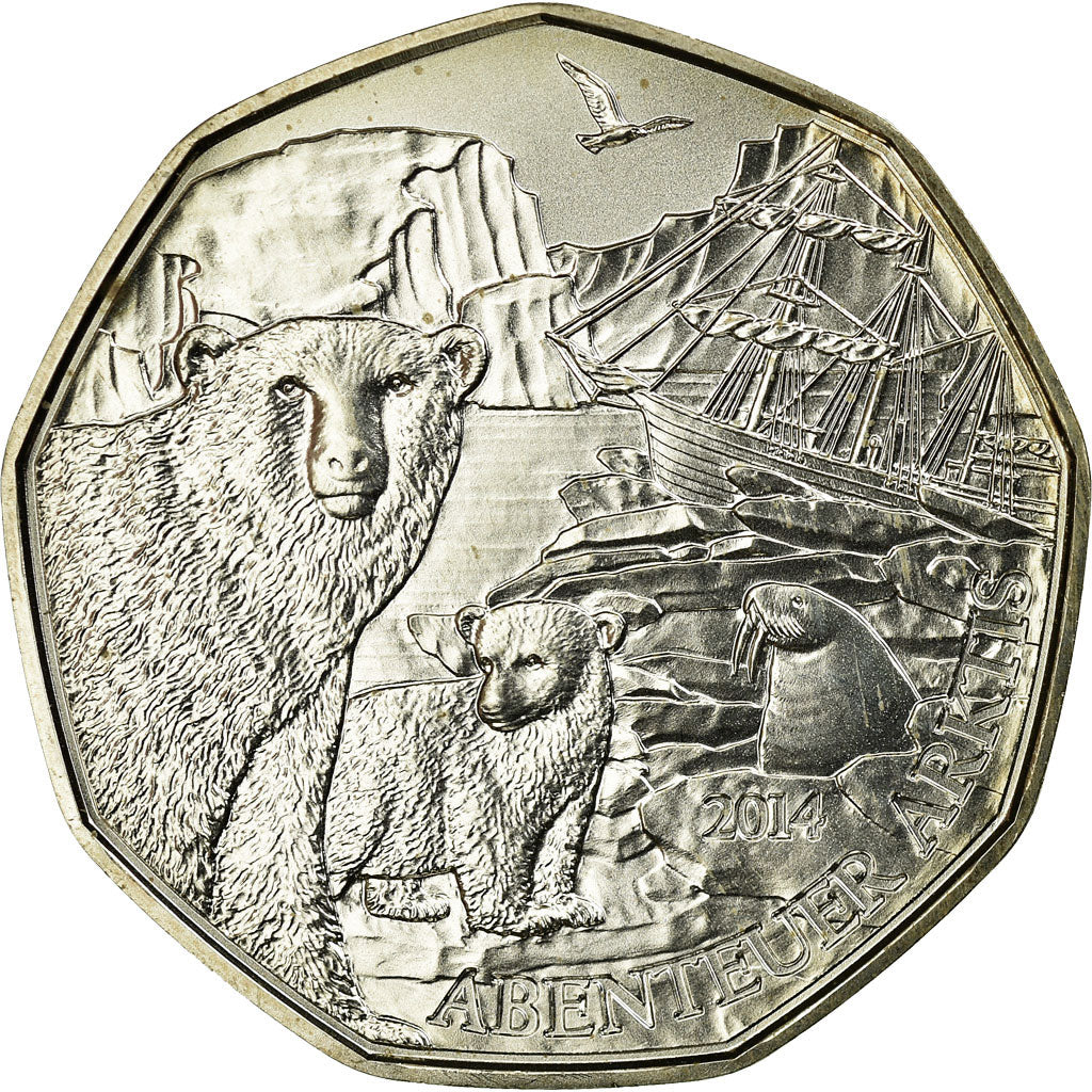 Coin, Austria, 5 Euro, 2014, MS(65-70), Silver, KM:3231