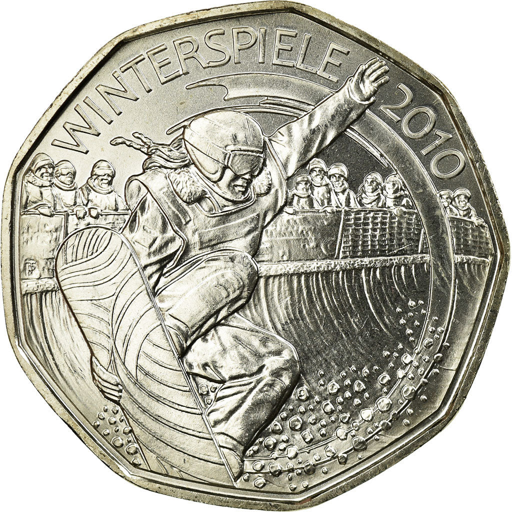 Coin, Austria, 5 Euro, 2010, Vienna, MS(65-70), Silver, KM:3192