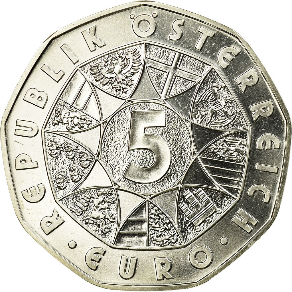 Moneta, Austria, 5 Euro, 2006, Vienna, MS(65-70), Srebro, KM:3131