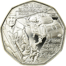 Áustria, 5 Euro, 2016, MS(65-70), Prata, KM:3242