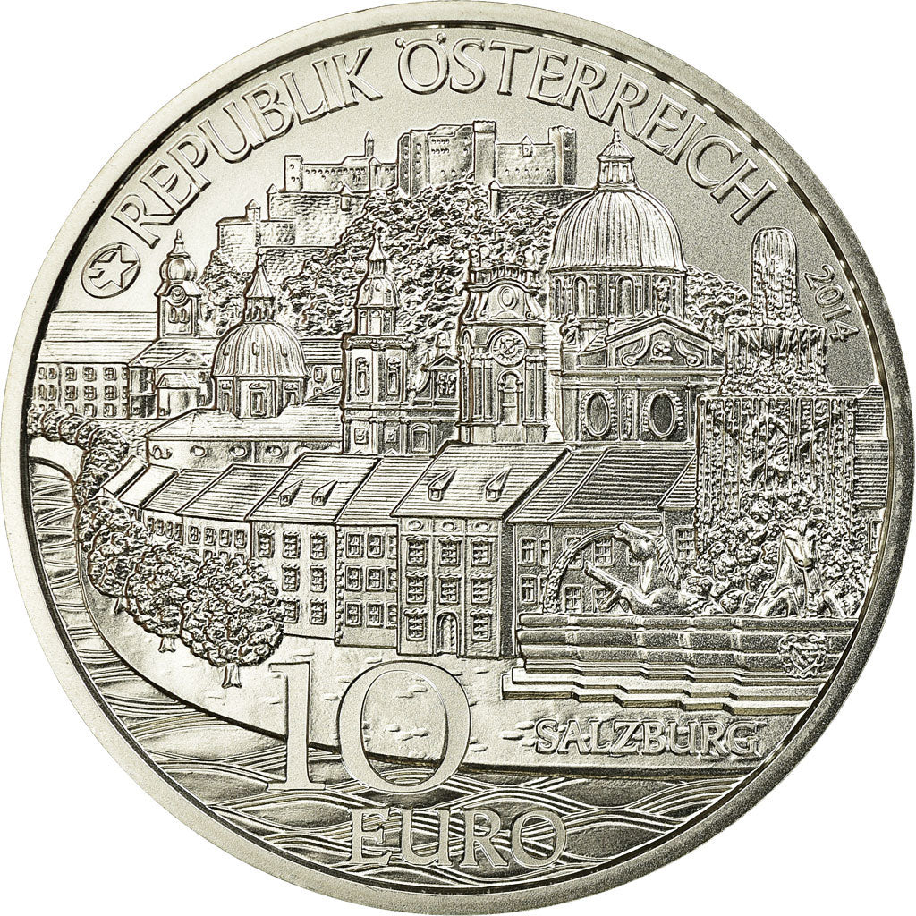 Austria, 10 Euro, 2014, MS(65-70), Srebro, KM:3232