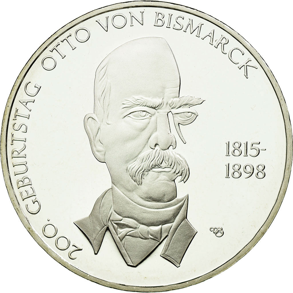 Niemcy, 10 Euro, 2015, Berlin, MS(65-70), Srebro, KM:341a