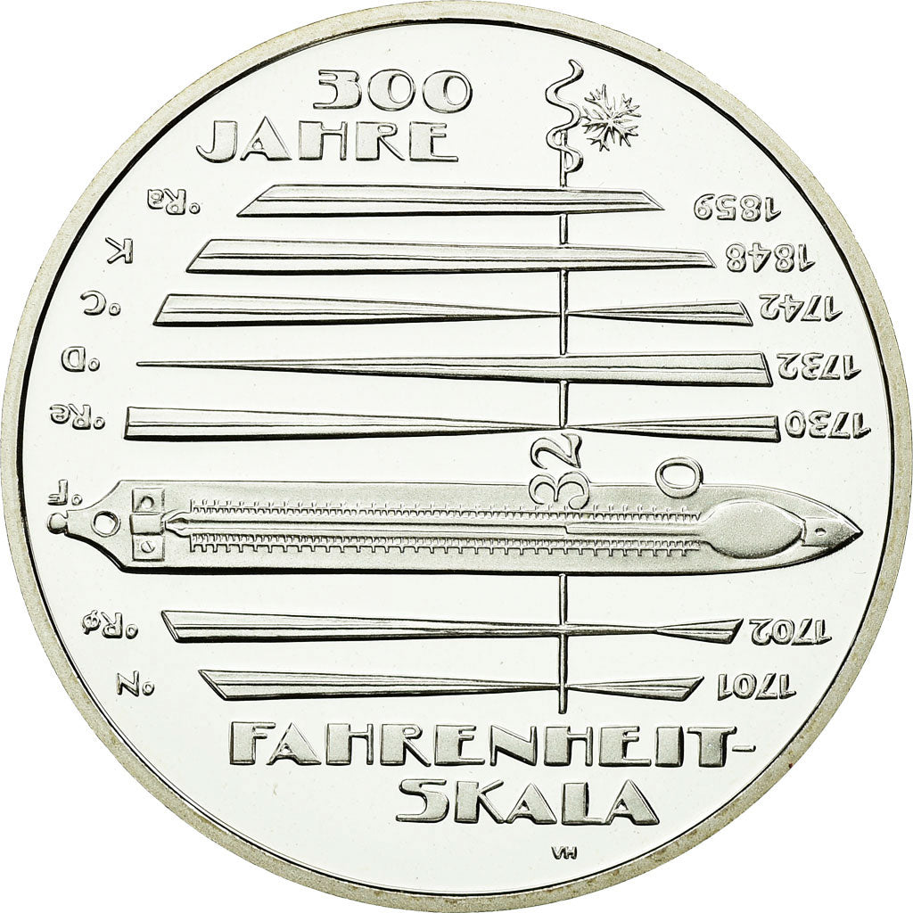 Niemcy, 10 Euro, 2014, Hambourg, MS(65-70), Srebro, KM:332