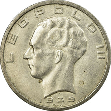Coin, Belgium, 50 Francs, 50 Frank, 1939, AU(50-53), Silver, KM:122.2