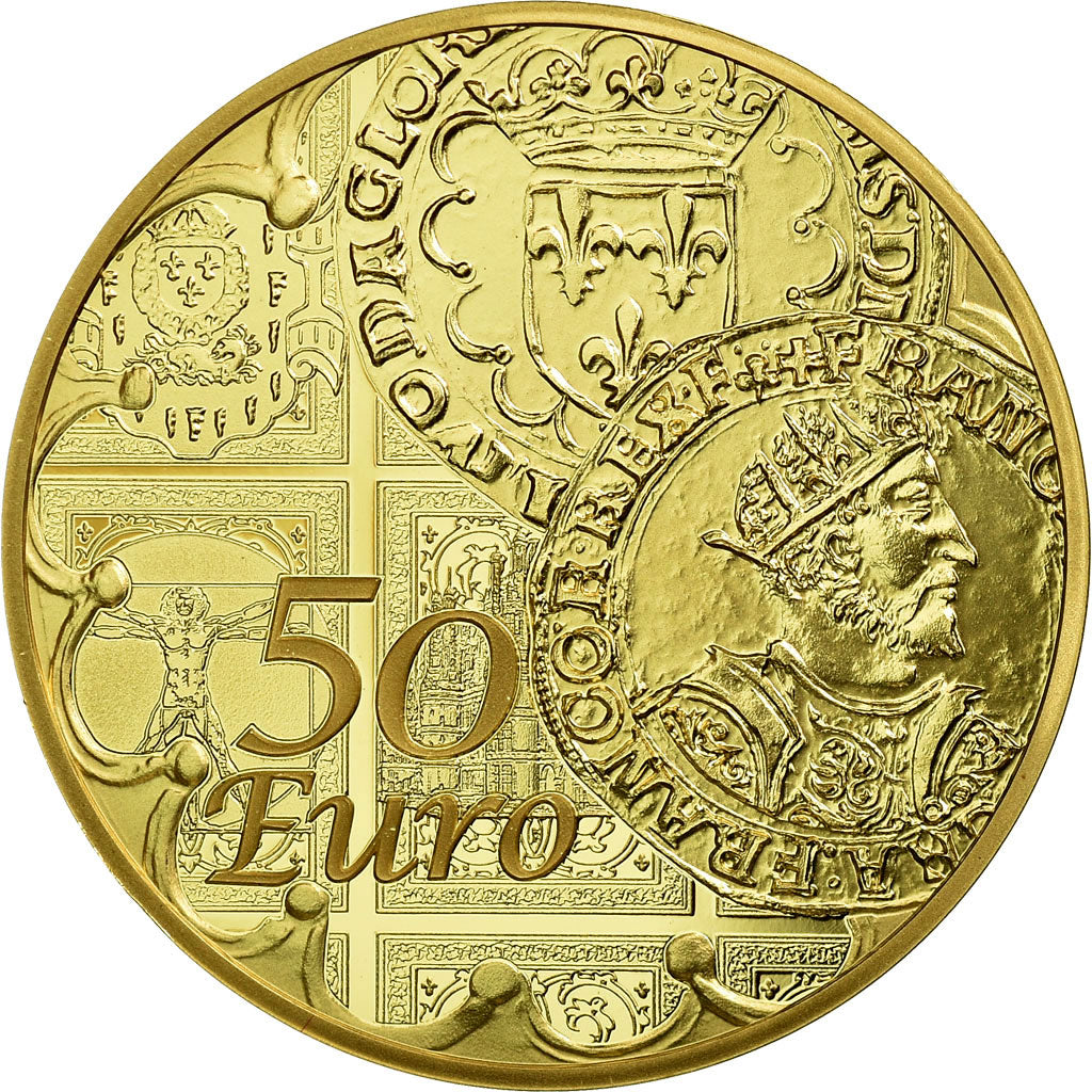 France, Monnaie de Paris, 50 Euro, Semeuse, Le Teston, 2016, MS(65-70), Gold
