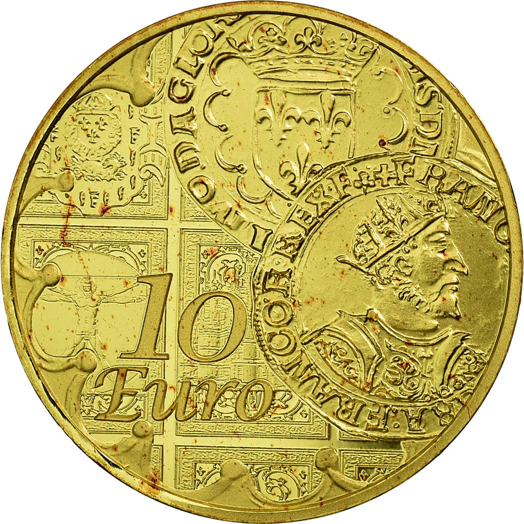 France, Monnaie de Paris, 10 Euro, Semeuse, Le Teston, 2016, FDC, Or