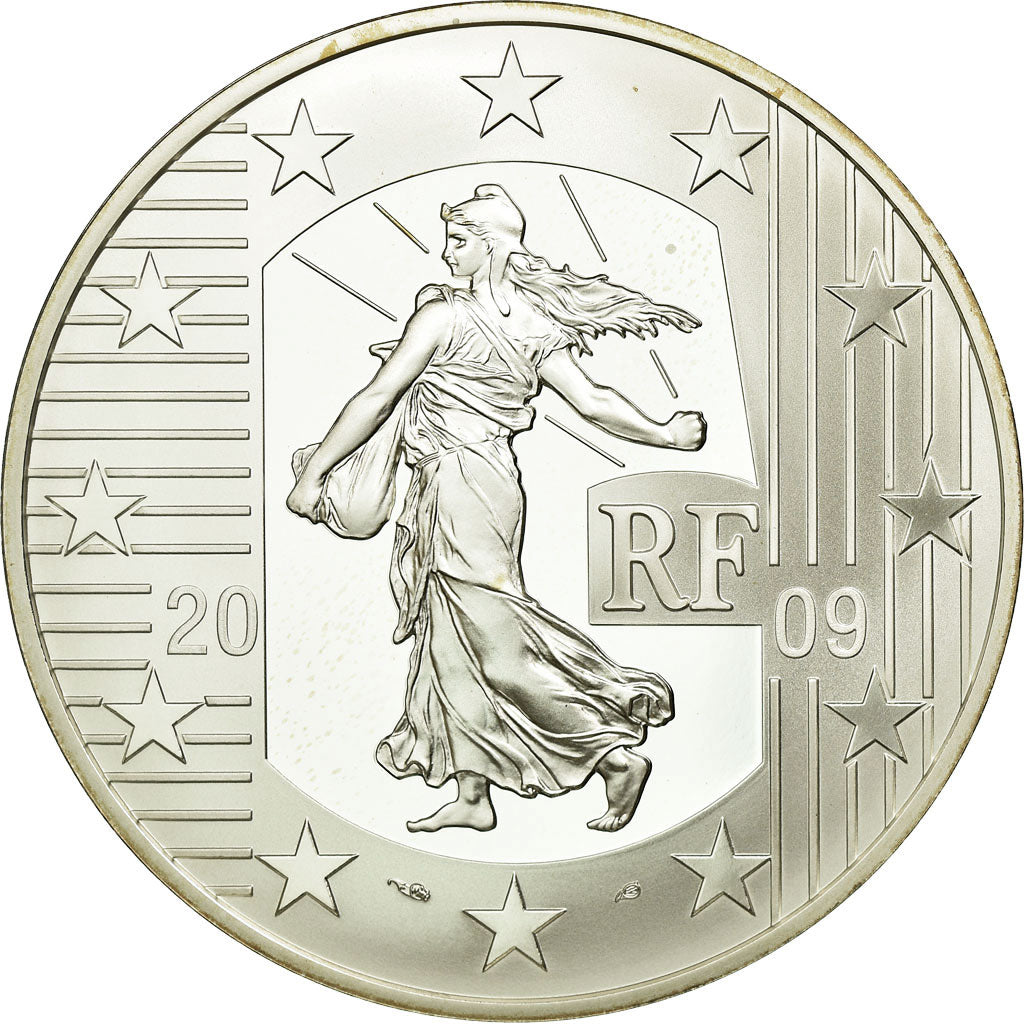 France, 10 Euro, 2009, FDC, Argent, KM:1584