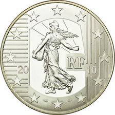 France, 10 Euro, 2010, MS(65-70), Silver, Gadoury:EU413, KM:1675