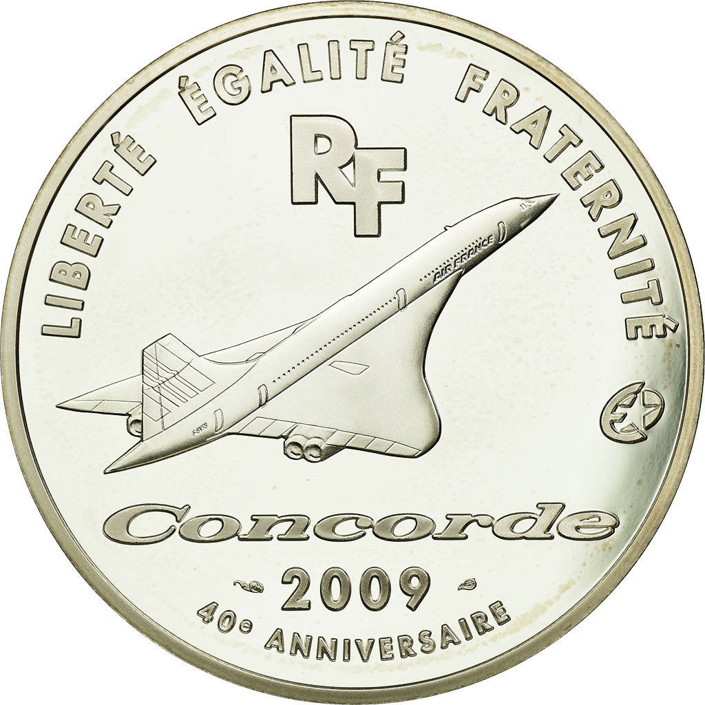 France, 10 Euro, 2009, MS(65-70), Silver, Gadoury:EU363, KM:1596