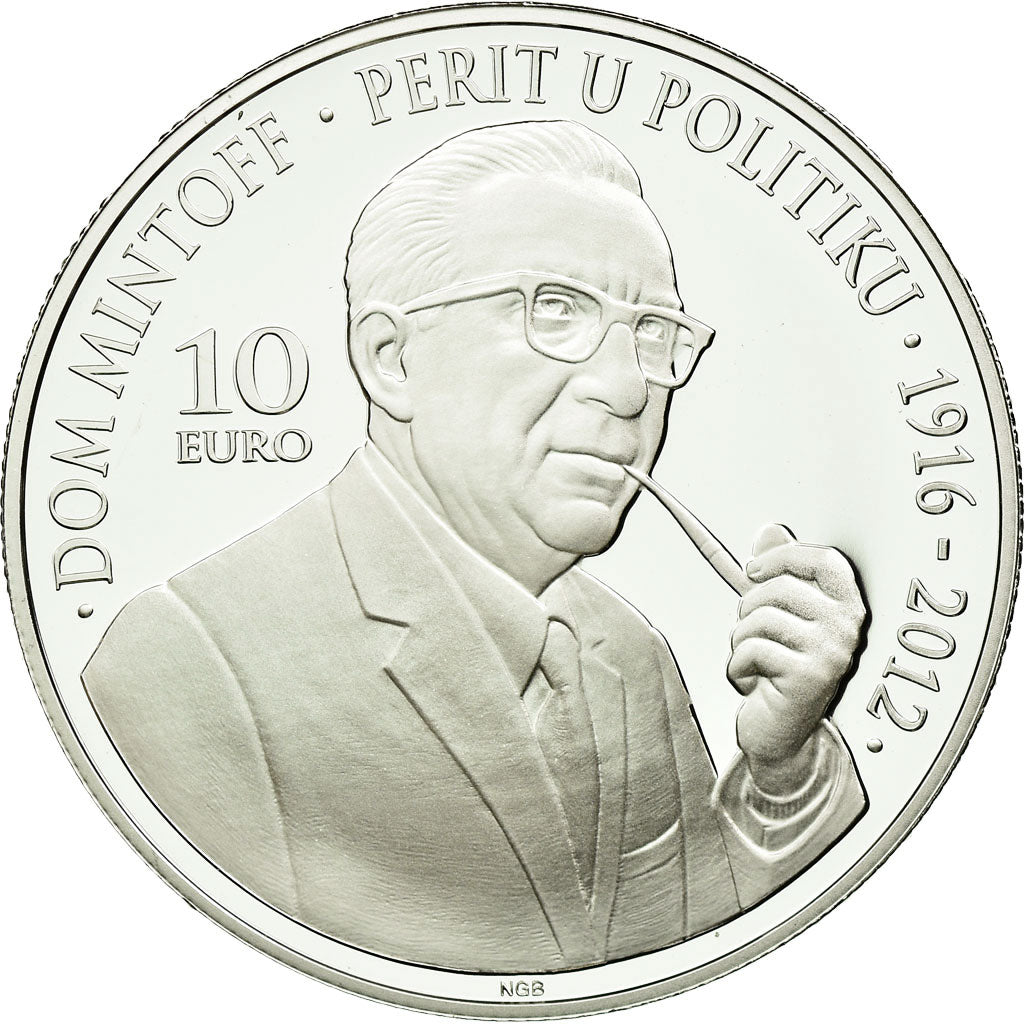 Malta, 10 Euro, 2016, MS(65-70), Prata