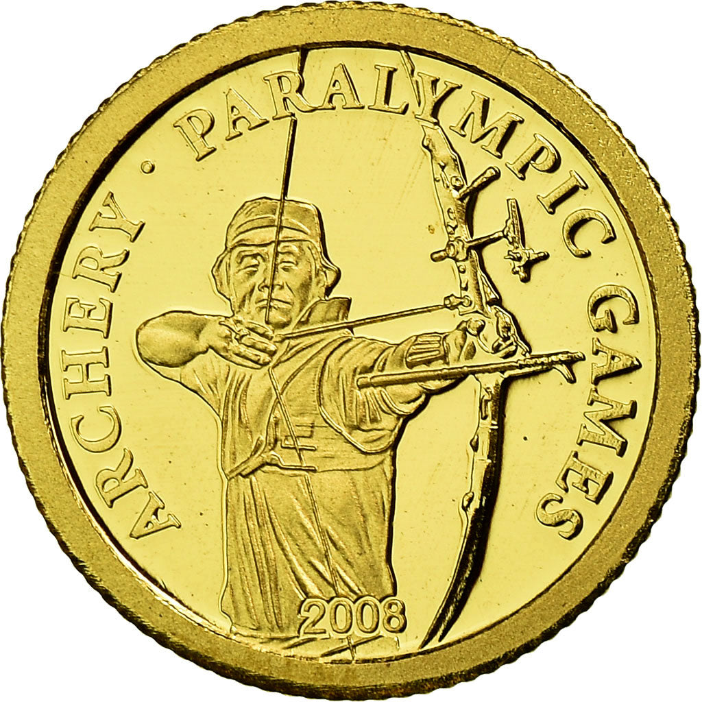 Monnaie, Mongolie, 500 Tugrik, 2008, CIT, FDC, Or, KM:279